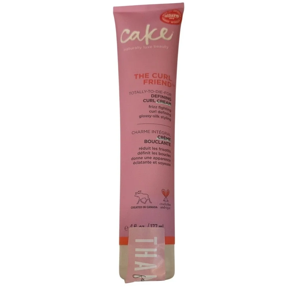 Cake Beauty The Curl Friend‎ Cream and The Curl Crush Jelly Set New
